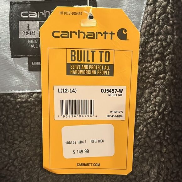 Carhartt Montana Relaxed Fit Insulated Hooded Jacket - Picture 12 of 12